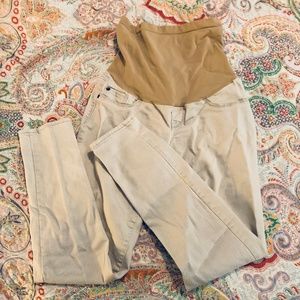 Skinny Leg Maternity Jeans
